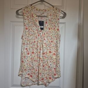 NWT Lucky ☘️ Brand Pintuck Henley | Size S